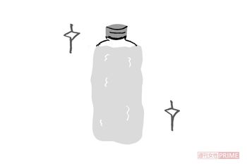 身近なものでひんやり気持ちいい氷枕を作る　イラスト／やのひろこ　