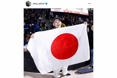 スケートボード・白井空良、現地観戦のモデル・在原みゆ紀とのイチャイチャっぷりに湧いた“交際疑惑”