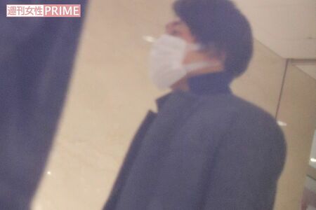 3月31日に『every.』のスタッフ送別会に参加した小山。1時間ほどで会場を後に