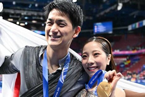 フィギュア「りくりゅう」三浦璃来&木原龍一『桃太郎電鉄2』コラボと、天皇皇后両陛下からお招きを受けた「春の園遊会」