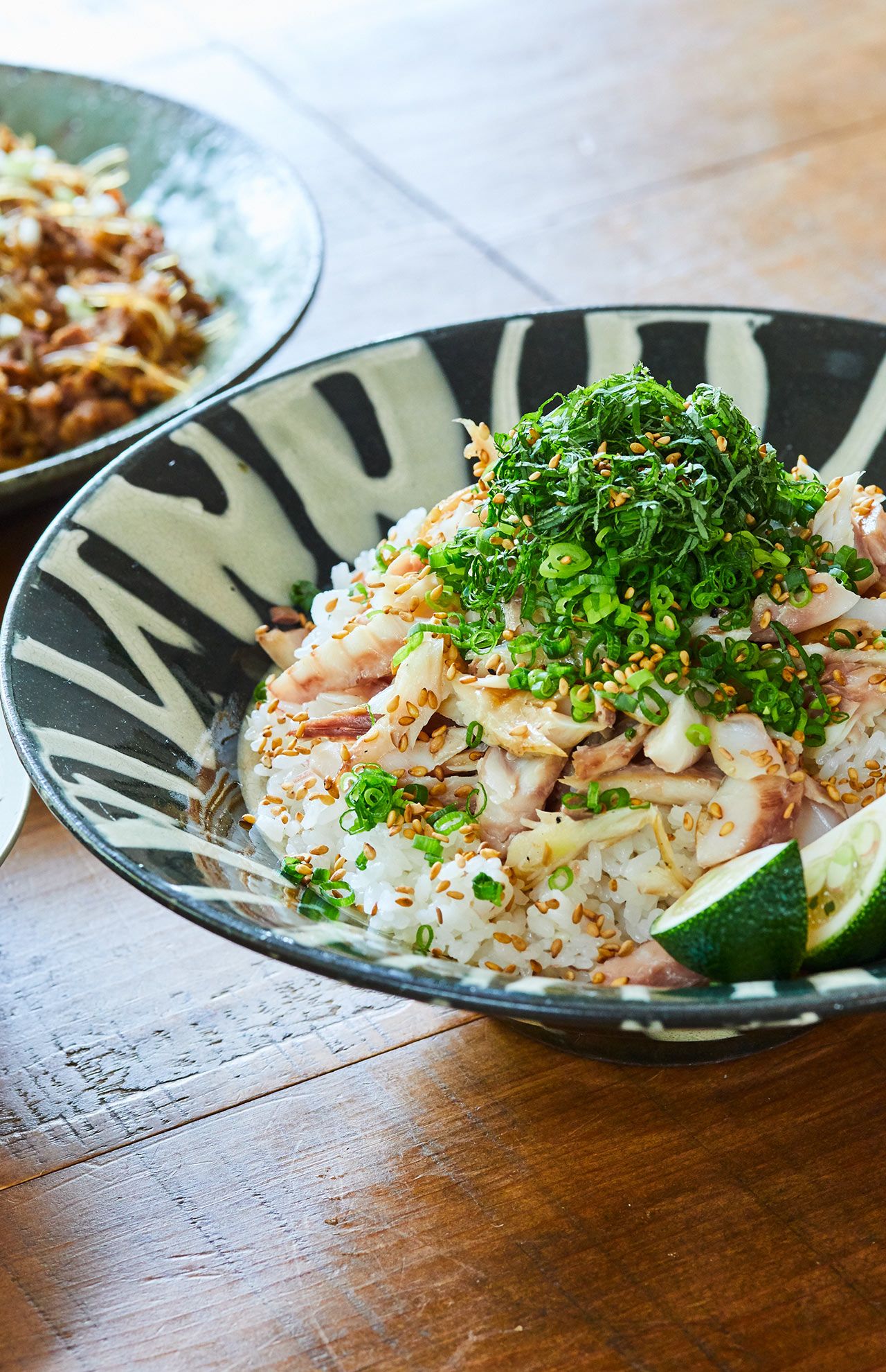 母の鯵のちらし寿司