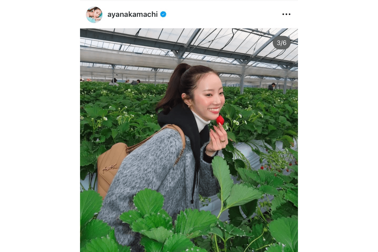 炎上中の中町綾（本人のインスタグラムより）