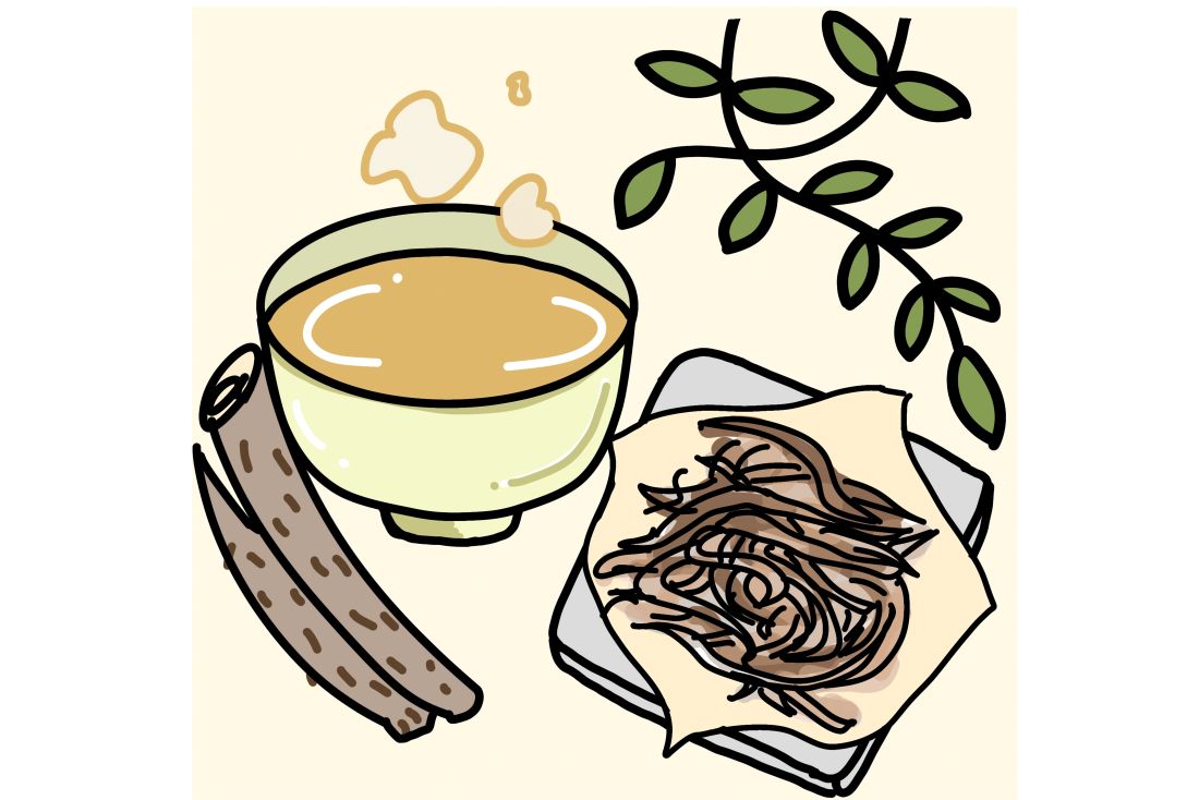 すっきり香ばしいごぼう茶（写真はイメージ）