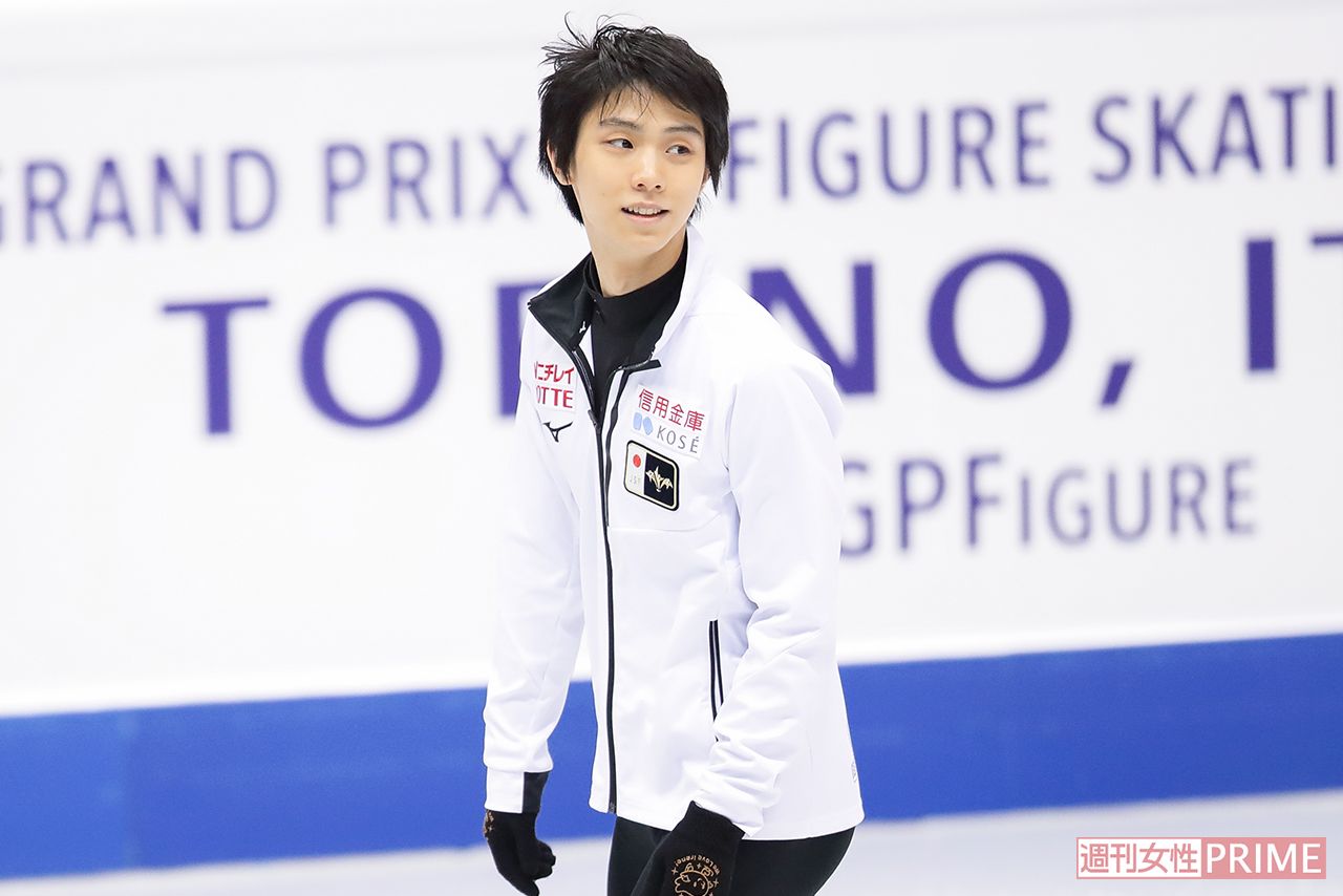 練習では4回転ルッツに挑戦したり、ときにリラックスした表情も　撮影／高須力