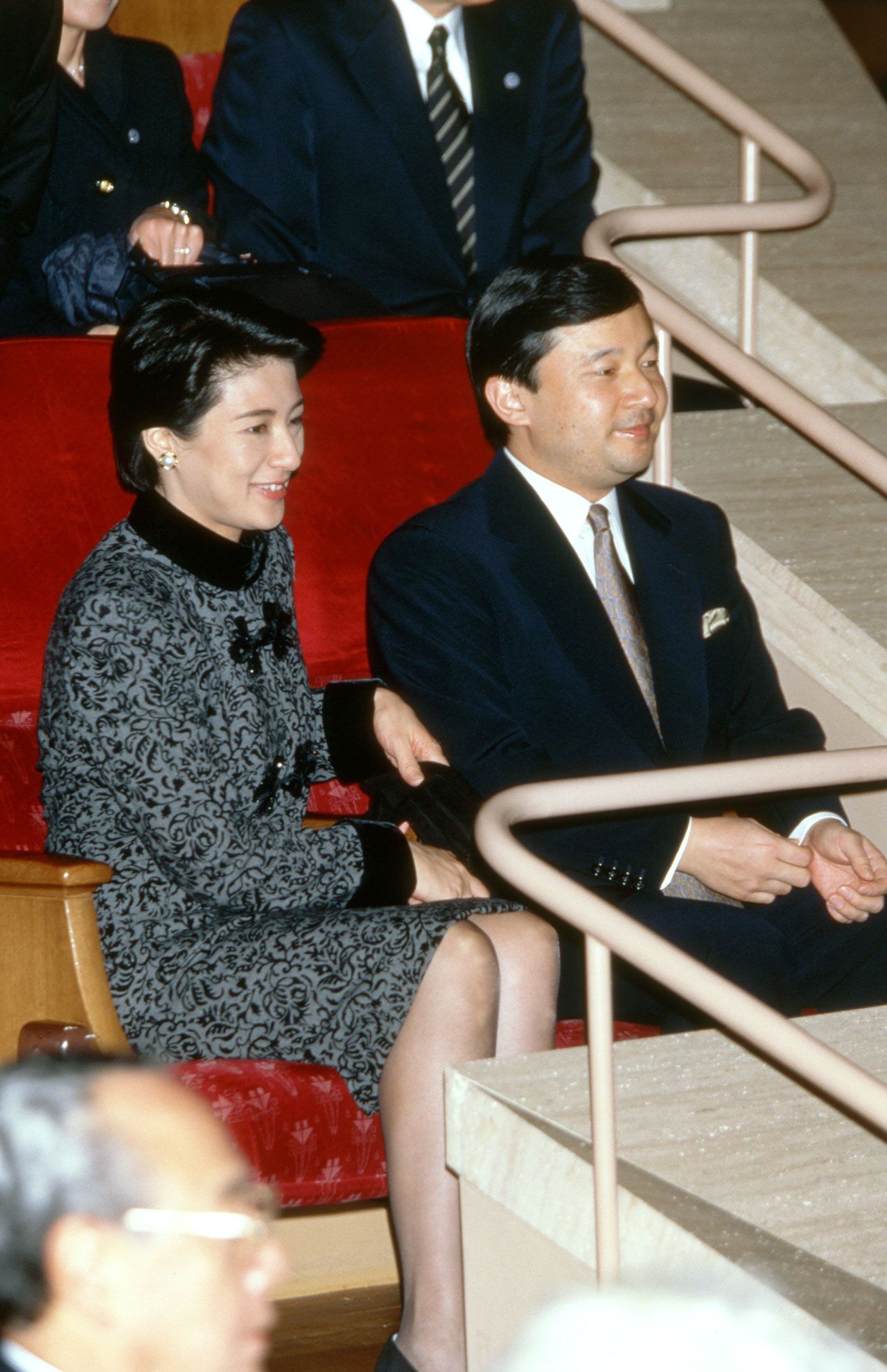 ’00年12月、ハンガリー国立フィルハーモニー管弦楽団日本公演ご臨席された天皇陛下と雅子さま