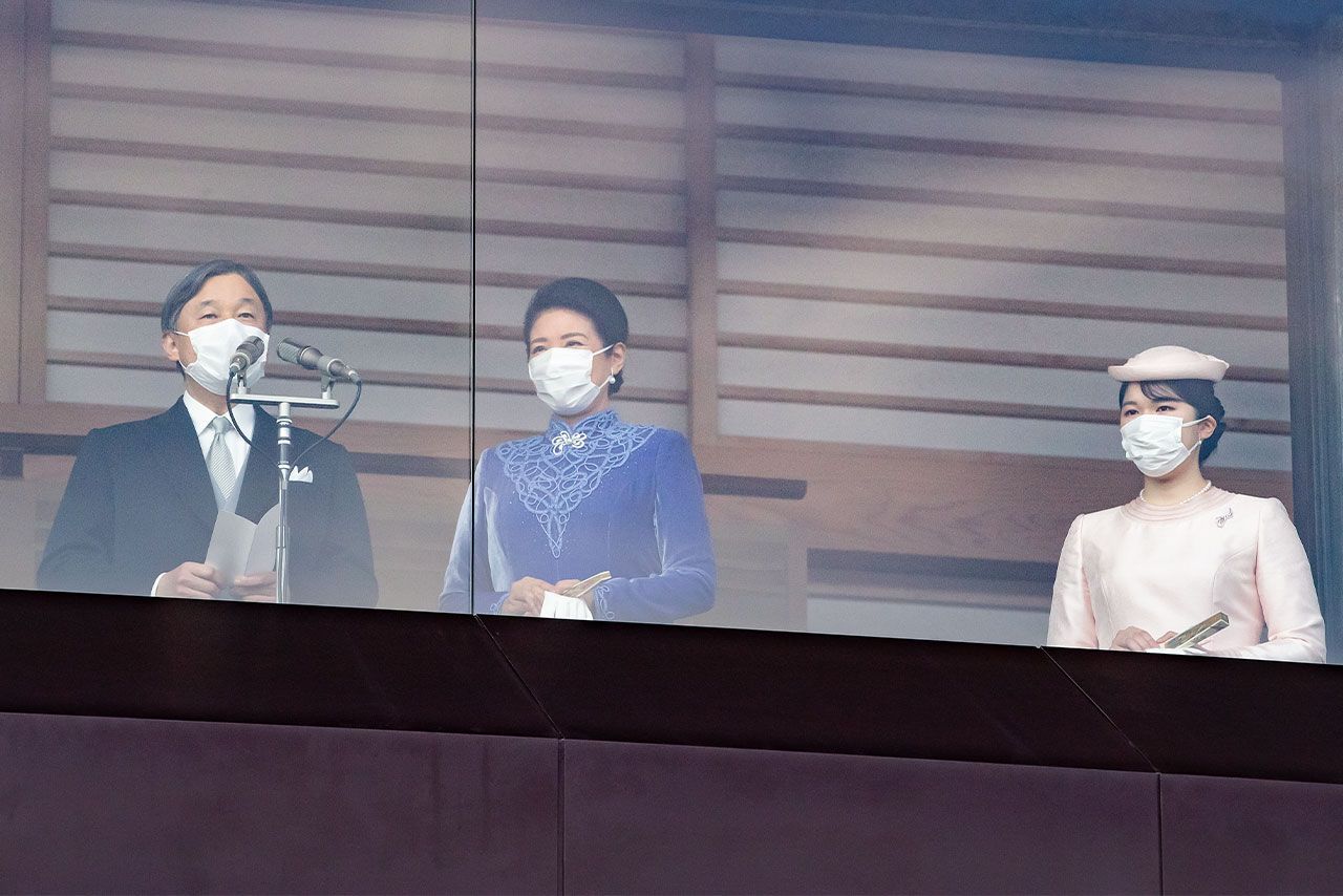 お誕生日に際する一般参賀でお言葉を述べられた天皇陛下