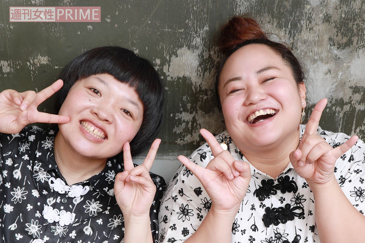 おかずクラブ（左）オカリナ、（右）ゆいP　撮影／森田晃博