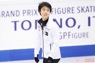 練習では4回転ルッツに挑戦したり、ときにリラックスした表情も　撮影／高須力