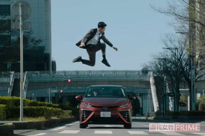 岡山トヨペット『RoadtoNinja～』の1シーン