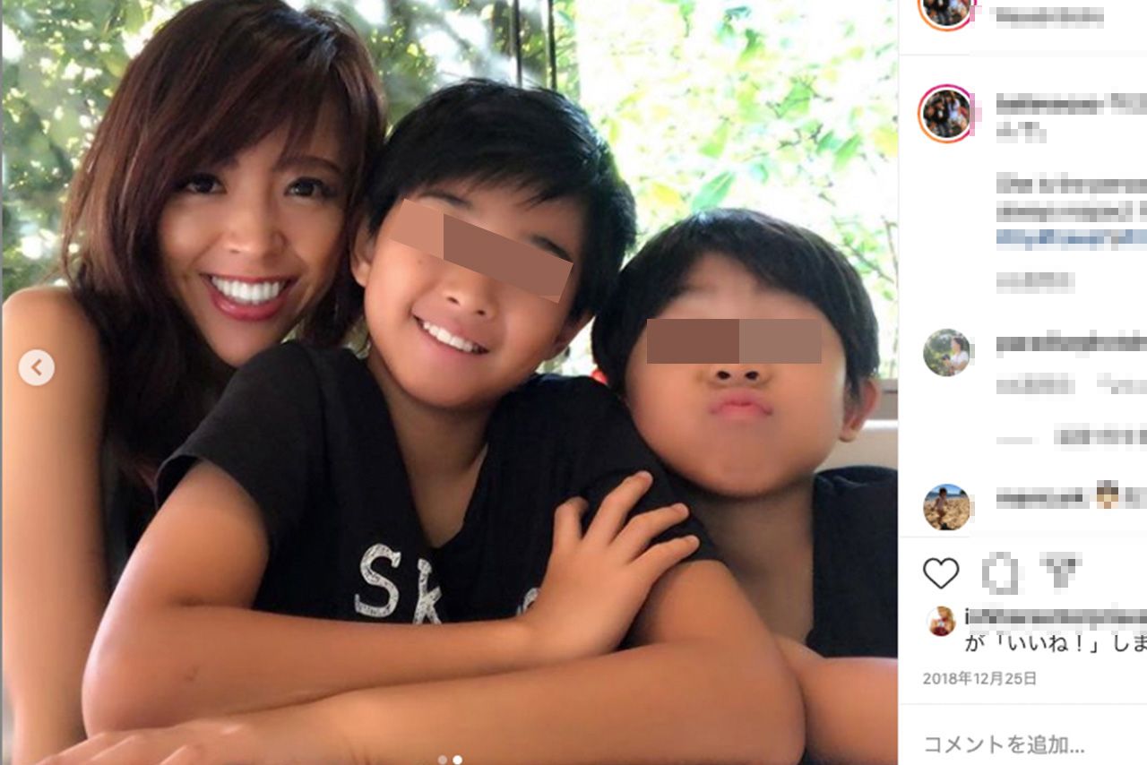 山口達也のイケメン息子たちは現在、ハワイで暮らす（インスタより、写真は一部加工）