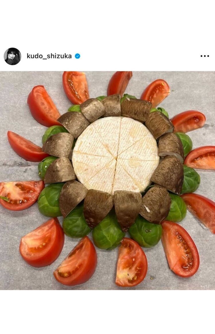 炎上してしまった工藤静香の手料理投稿（本人インスタグラムより）