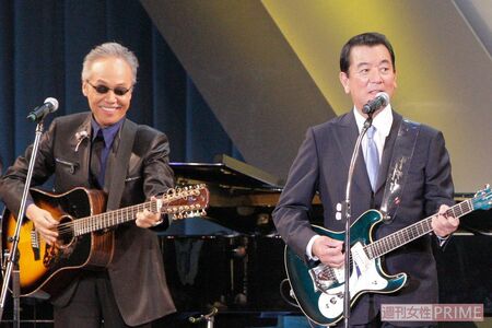 「若大将50年！」のイベントに谷村新司さんをはじめ後輩歌手が大集合した（'10年）（撮影／本誌写真班）