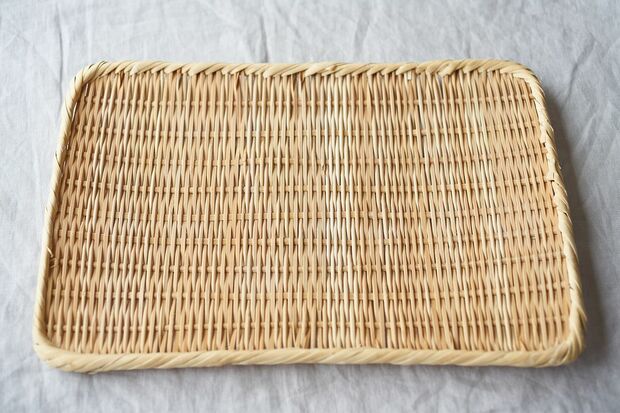 松野屋の「真竹角盆ざる尺3寸」