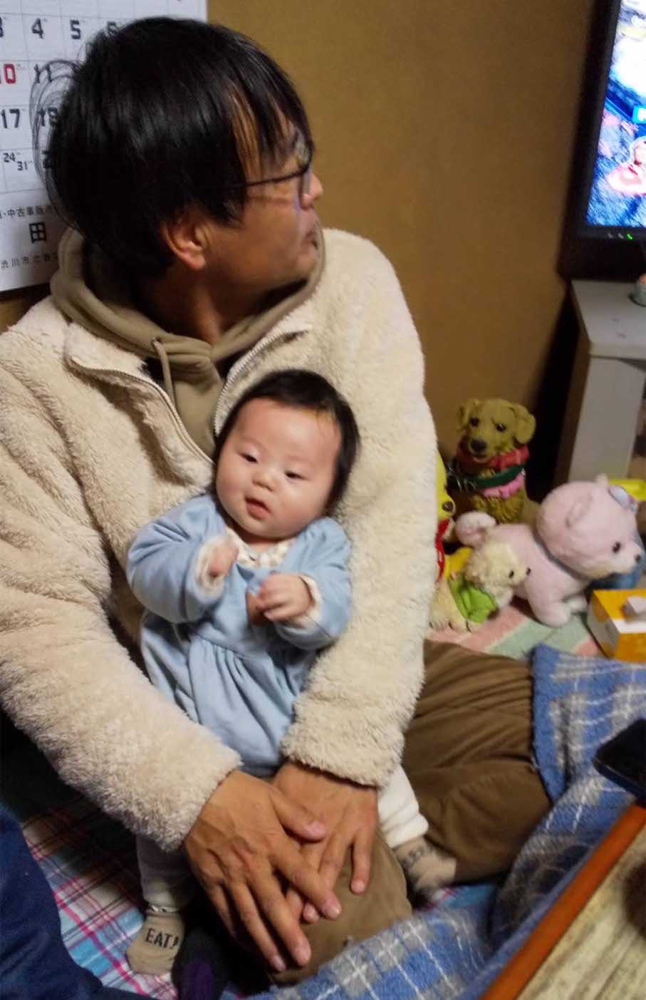 祖父の塚越正宏さんも、孫の湊斗くんをかわいがっていた（画像は遺族提供）