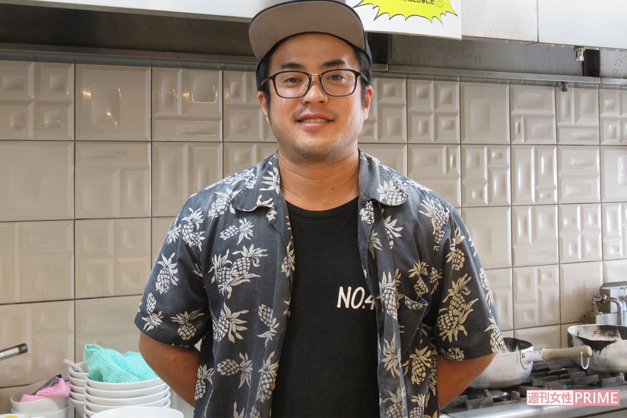 「実はぶどうが好き」と語る、店主の倉田裕彰さん