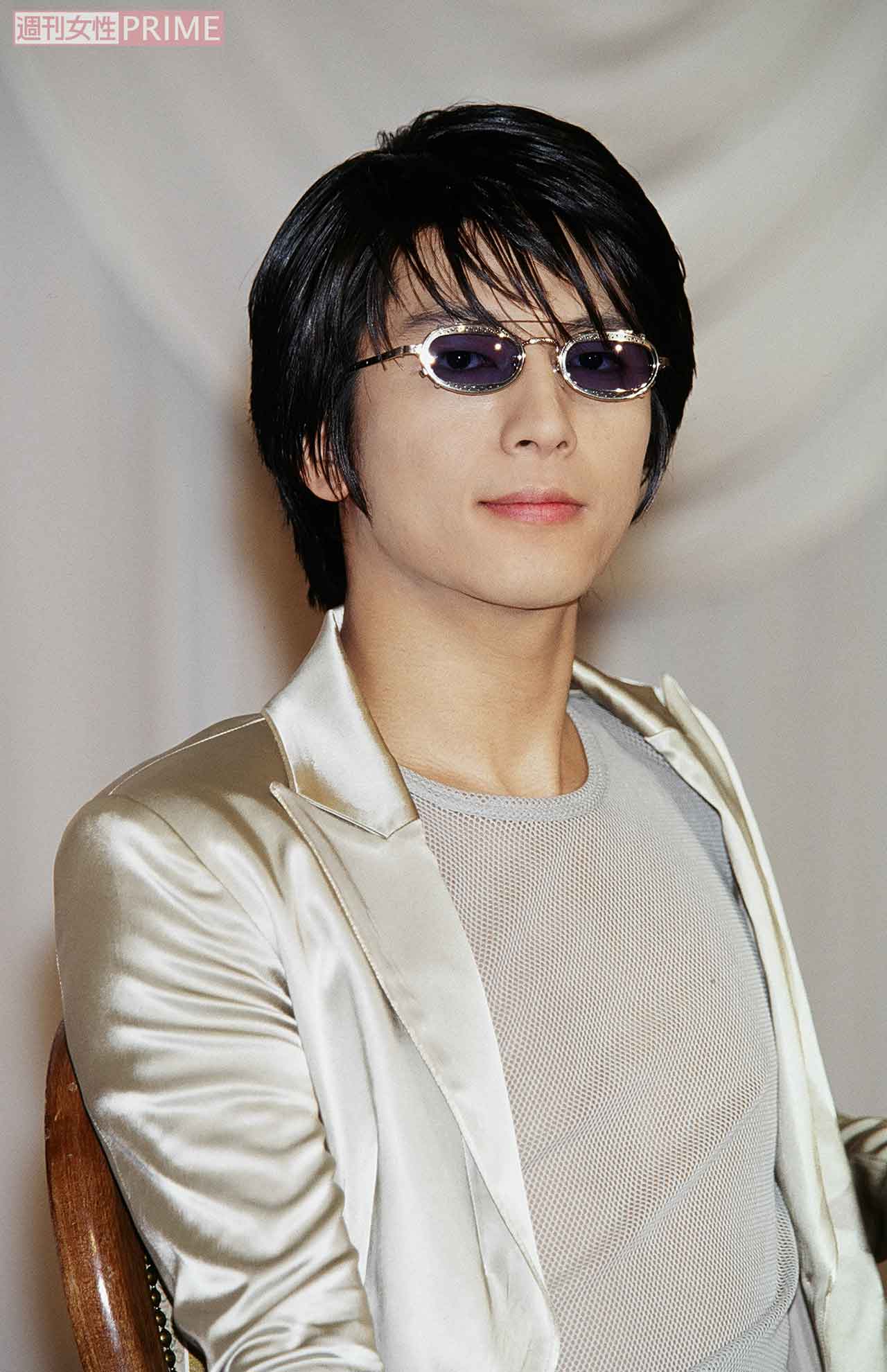 1998年フジテレビ系ドラマ『WITH LOVE』制作発表会での及川光博（1/3）