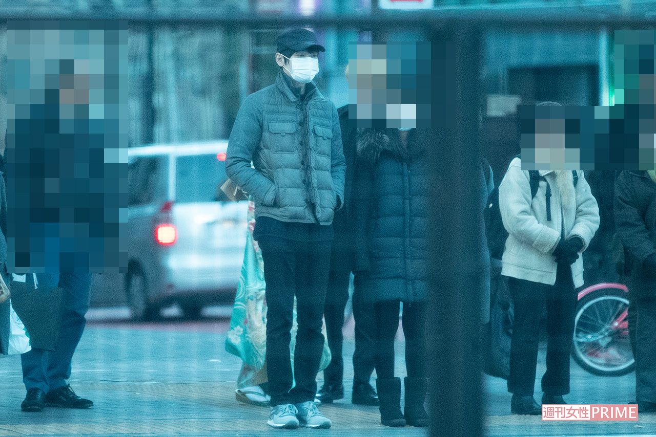 古川と女性のツーショット