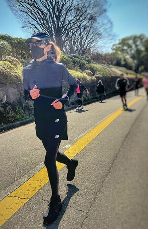 ライフワークになったマラソン。大会にも積極的に参加してモチベーションを上げる（本人提供）