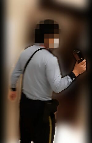 Bさんが証拠を残そうした動画の一部より抜粋