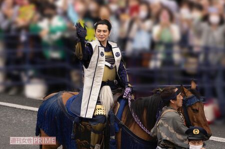 6月に静岡県で開催された『浜松まつり』では松本が武者行列に参加