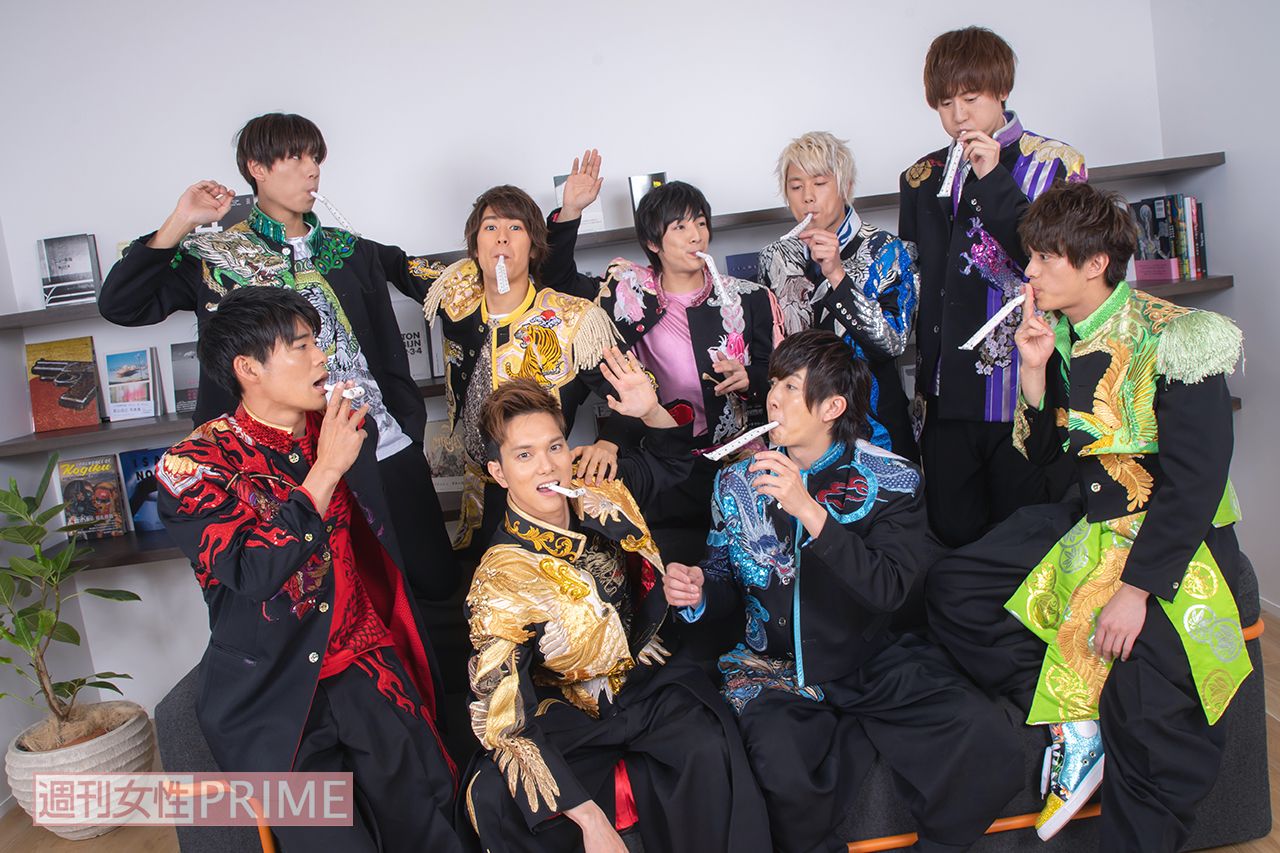 BOYS AND MEN（'19年）　撮影／佐藤靖彦