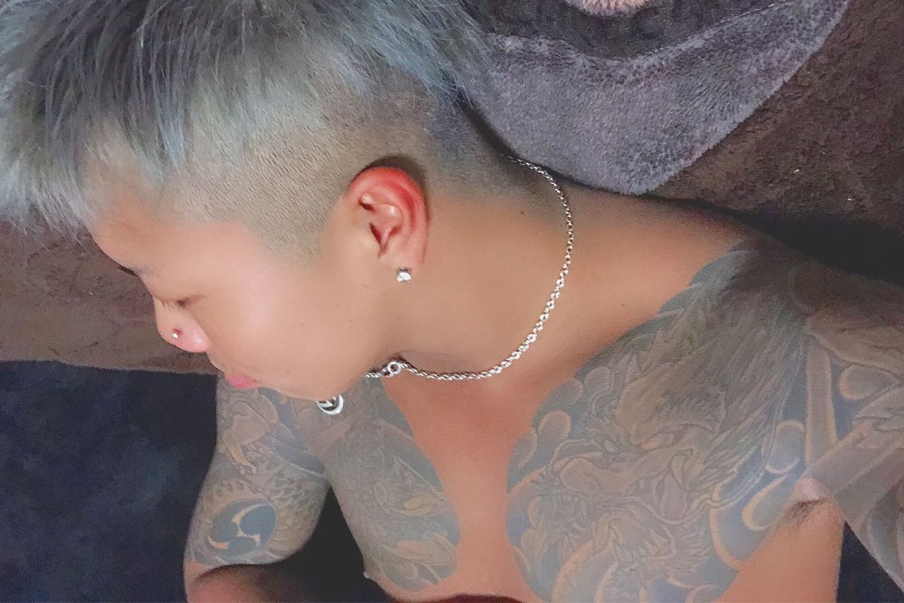 2019年8月28日、交際相手の娘（4歳）を暴行して死なせた日渡駿容疑者（本人のSNSより）