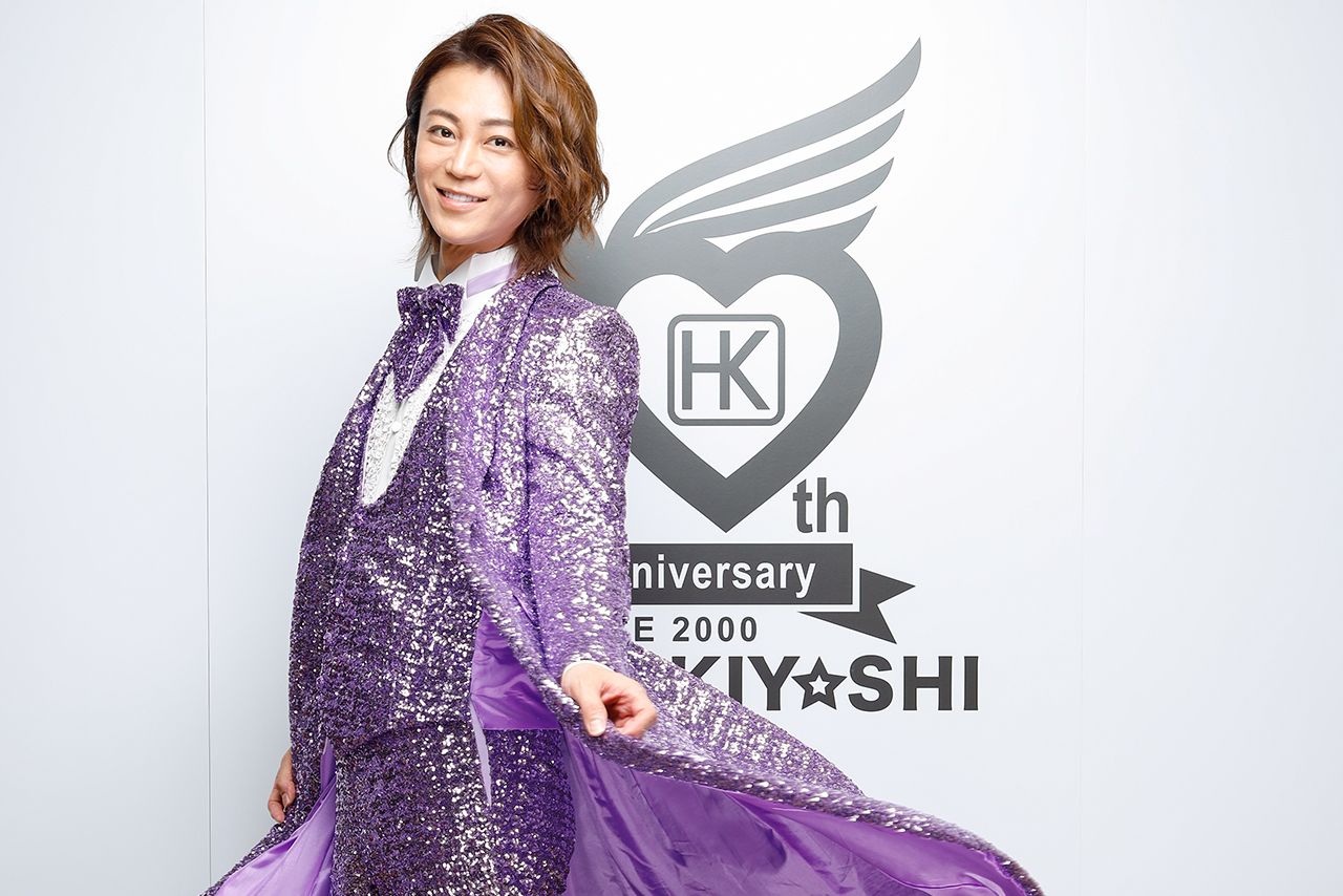 氷川きよし　撮影/廣瀬靖士