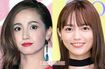 (左から)沢尻エリカ、川口春奈