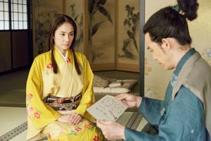 最初のころは信幸を拒絶していた稲だが、息子の百助を授かってからは“真田の女”として活躍を