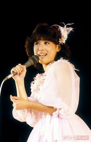 殴打された松田聖子