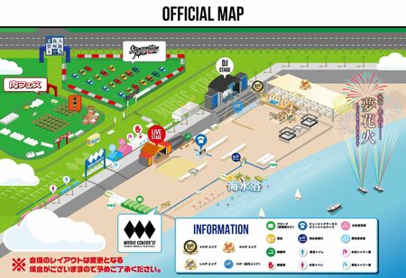 「MUSICCIRCUS」の会場（イベント公式ツイッターより）