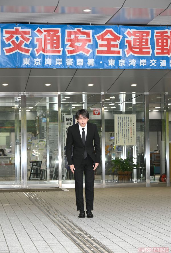 東京湾岸署で釈放された猪俣周杜