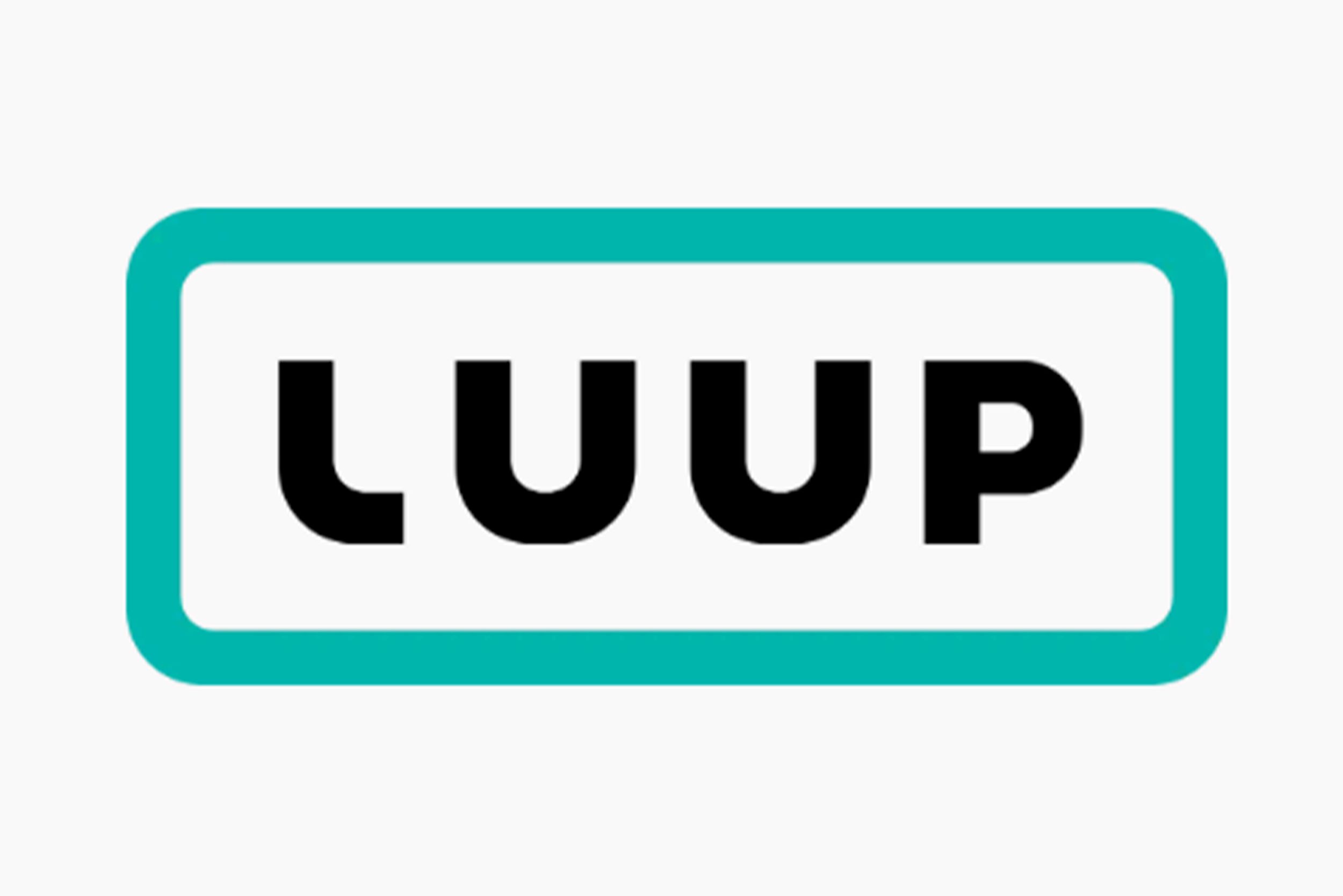 都内で頻繁に見かけるようになった『Luup』のロゴ（公式ホームページより）