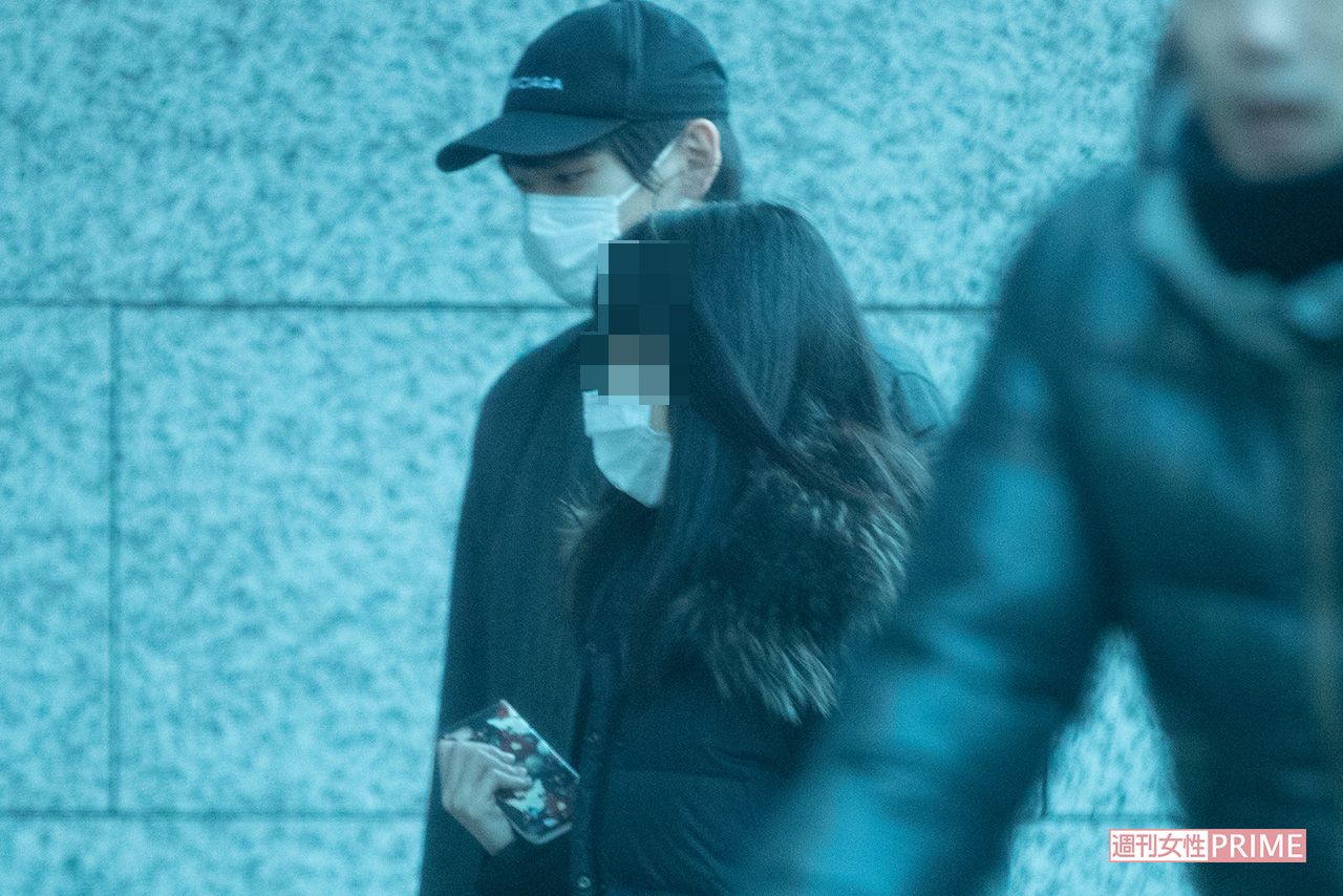 古川と女性のツーショット