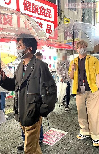 高円寺ロケ中の新しい地図