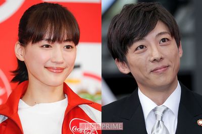 「乙女一生をずっと見ていたい」（左から）綾瀬はるかと高橋一生