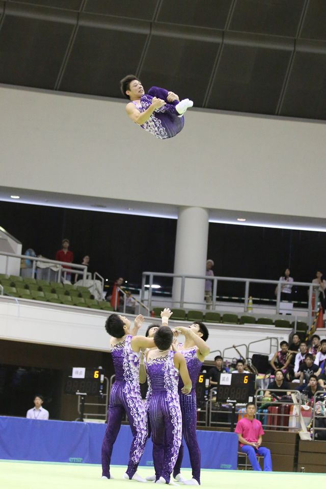 2016年の全日本選手権にて。インカレの15連覇に続き、全日本も12回目の優勝