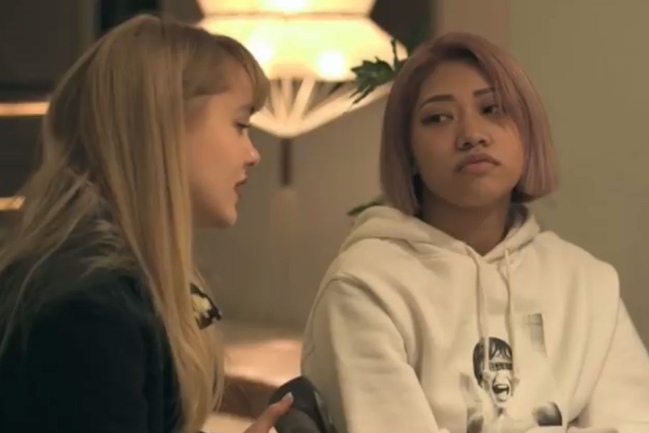 コスチューム事件の夜。顔つきが入居当時とは違う