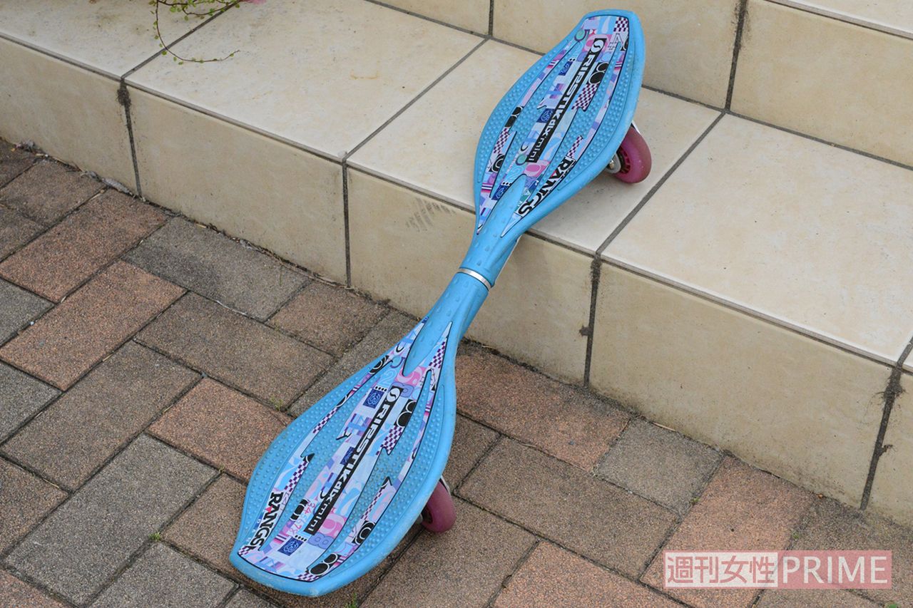 美咲ちゃんは何事にも意欲的でリップスティックも1日で乗れるようになったという。水色がお気に入りだったという美咲ちゃん