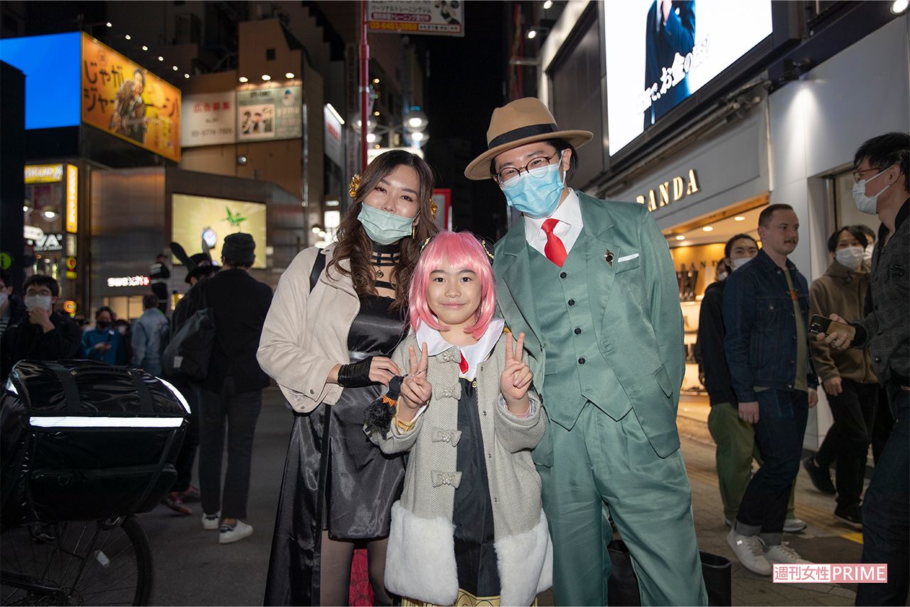 渋谷ハロウィーンの様子（2022年10月31日撮影）