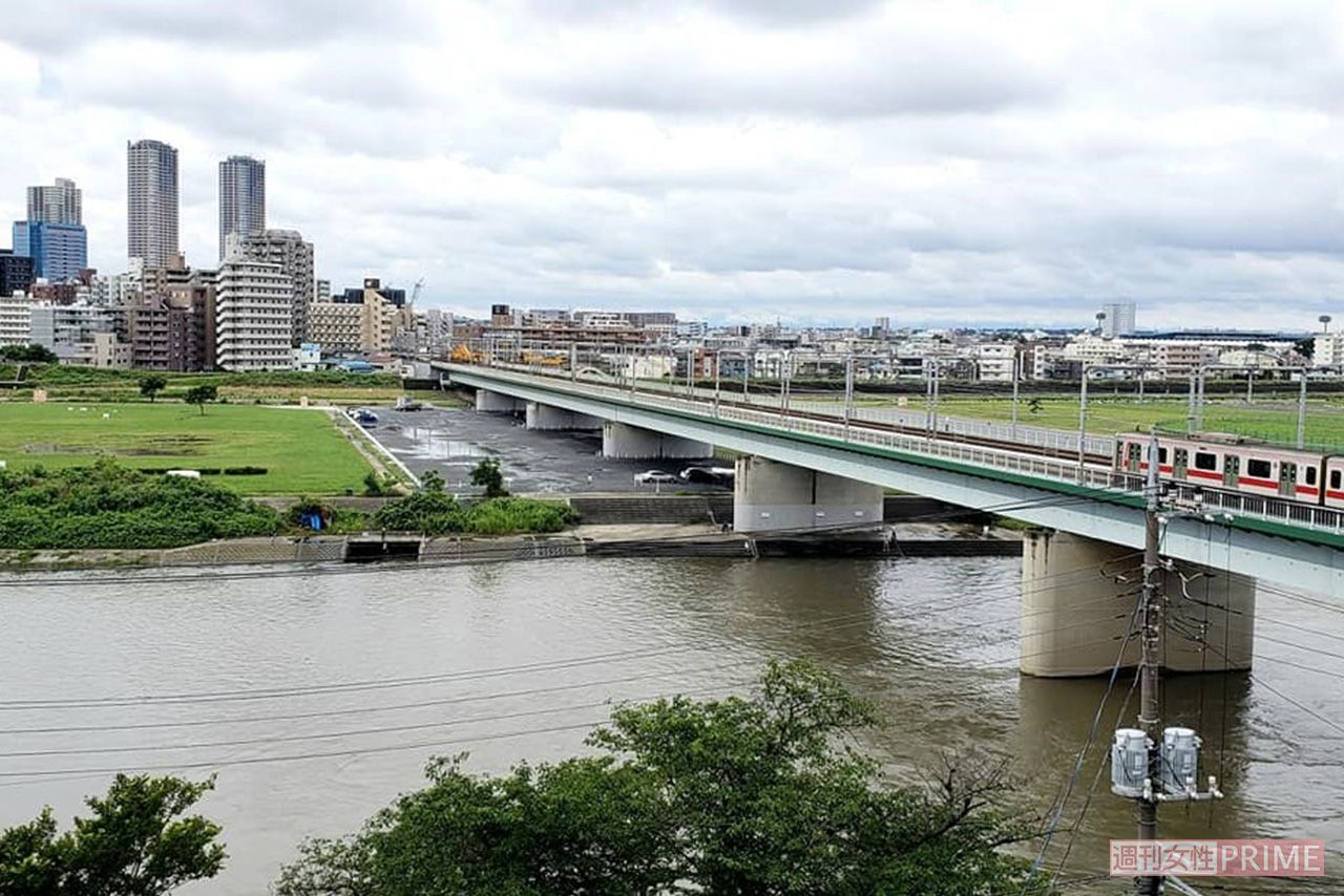 多摩川浅間神社からの眺め