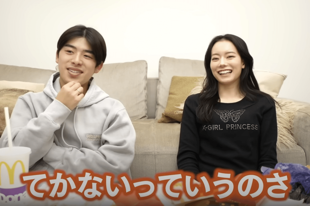 浮気について言及されたなごみの様子（公式YouTubeチャンネルより）