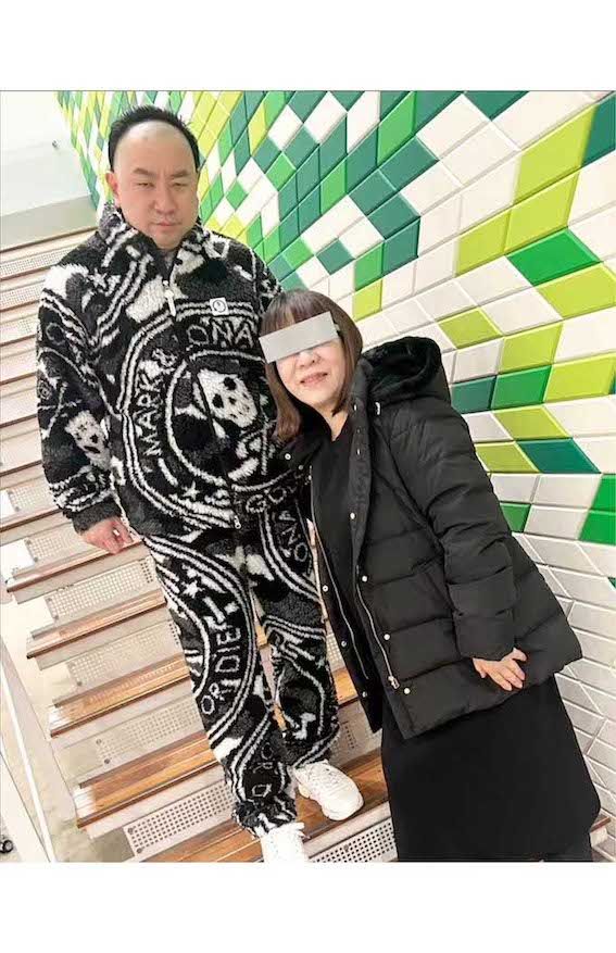 同じセットアップを購入したレイザーラモンRGはさっそく再現（Instagramより）