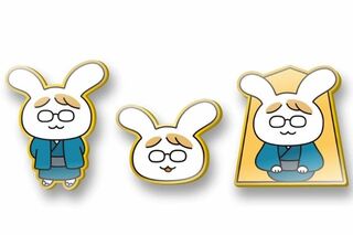 ゆる可愛いコンドウアキ×羽生九段のうさキャラ（※画像は製作イメージ、日本将棋連盟提供）