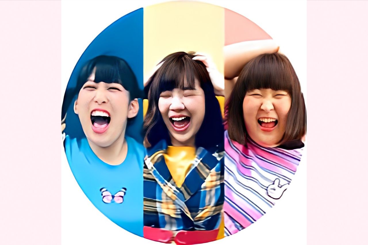 3時のヒロイン（写真左からゆめっち、福田麻貴、かなで）＊公式SNSより