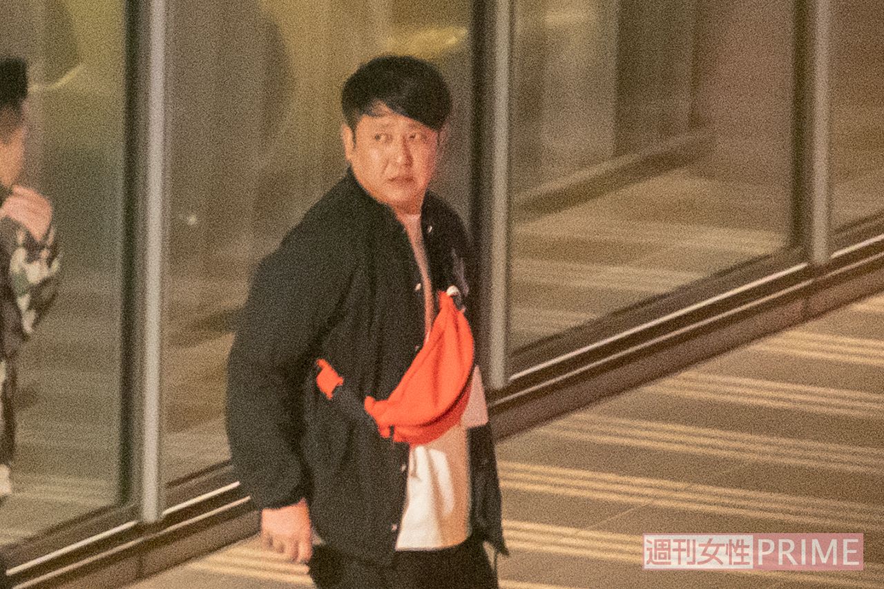 激励会に参加した東京ダイナマイト松田大輔