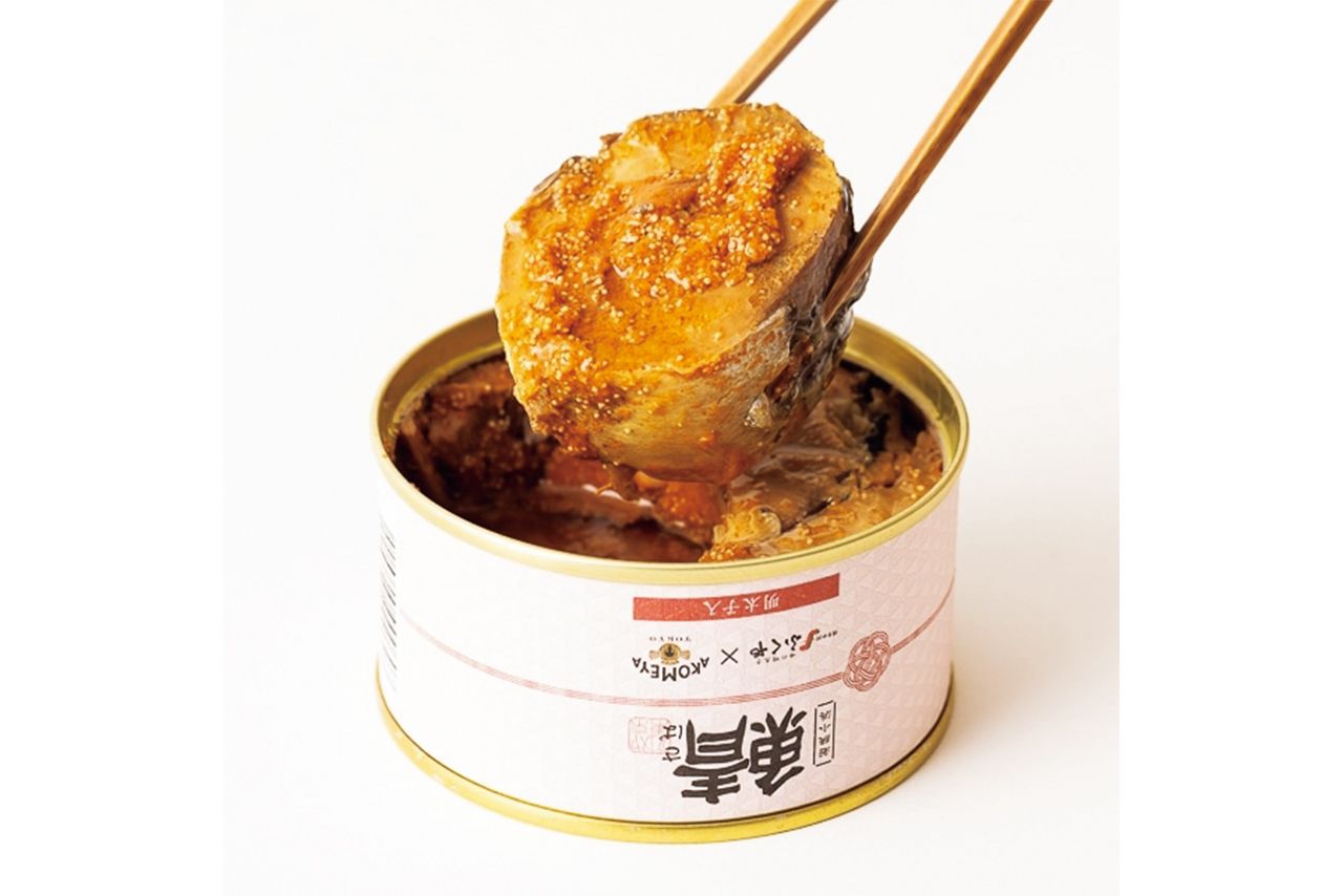 ふくや 鯖味付缶詰 明太子入／165g 951円 AKOMEYA TOKYO