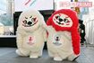 歌舞伎の連獅子に似た、日本大会公式マスコットの「レンジ―」 撮影/渡邉智裕