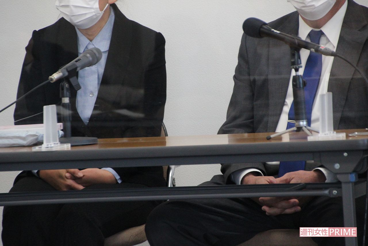判決後、記者会見に臨んだカンナさんの両親。母・祥子さんは裁判を通して「出された判断は大きいこと」と語った