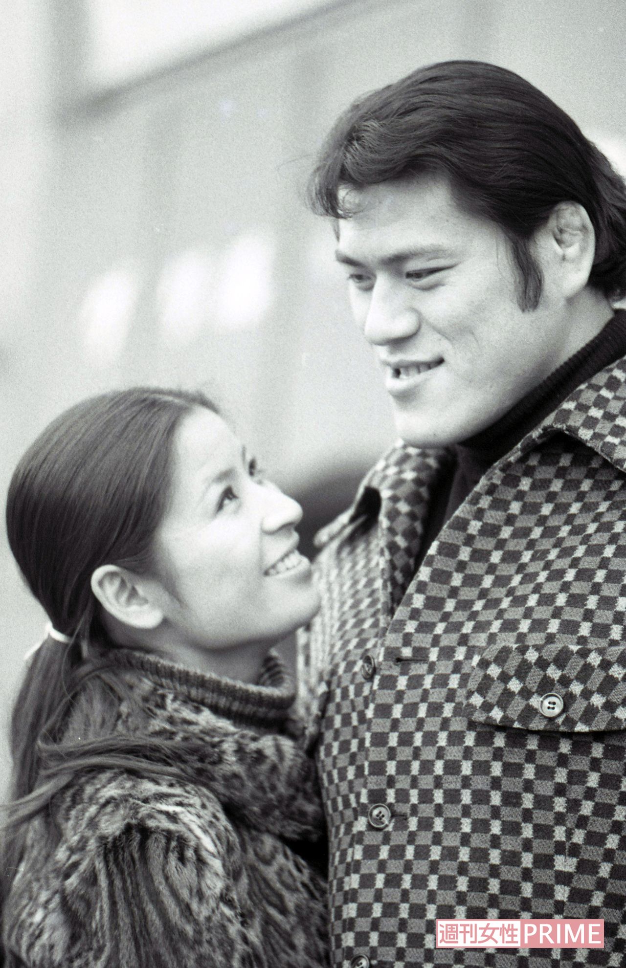 元妻・倍賞美津子と海外でデートを楽しむアントニオ猪木さん（1971年撮影）